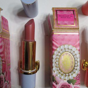 FOUR Pat McGrath Satin Allure Lipsticks - Rose - Negligee - Nude Romantique 2